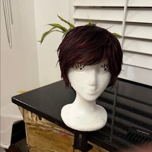 #29 Stylish Burgundy Wig for Women